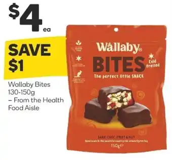 Woolworths Wallaby Bites 130-150g offer