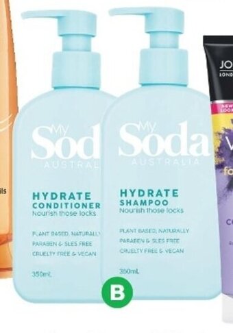 Woolworths My Soda Shampoo or Conditioner 350ml offer