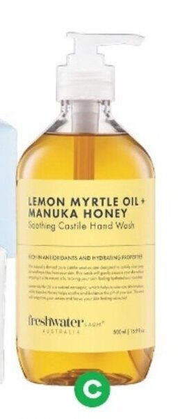 Woolworths Freshwater Farm Australia Hand Wash 500ml offer