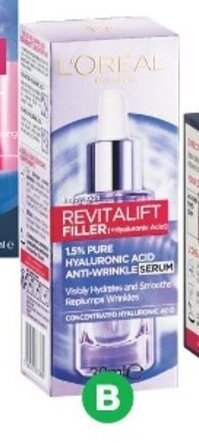 Woolworths L'Oréal Paris Revitalift Filler Serum 30ml offer