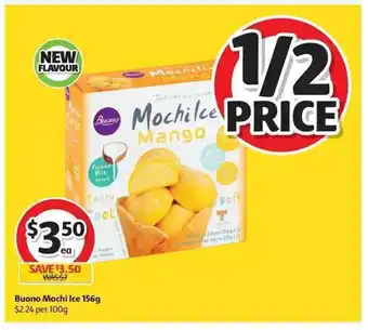 Coles Buono Mochi Ice 156g offer