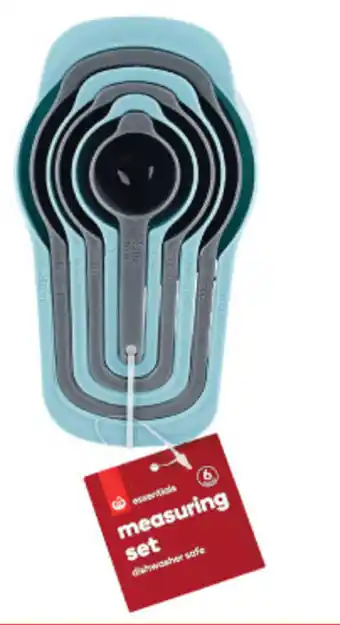 Woolworths Essentials Measuring Set 6 Piece offer