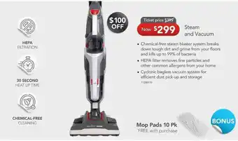 Godfreys Steam and Vacuum offer