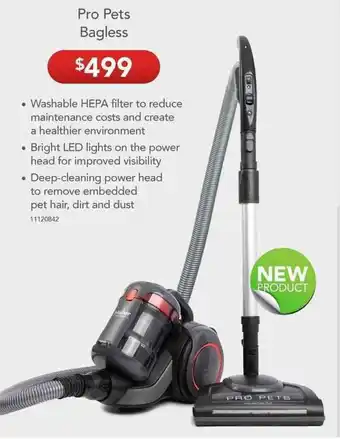 Godfreys Pro Pets Bagless offer