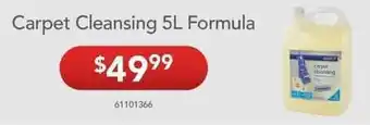 Carpet Cleansing 5L Formula