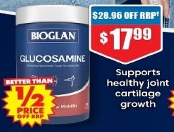 Chemist Warehouse Bioglan Glucosamine offer