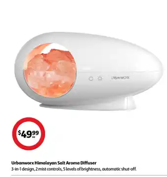 Coles Urbanworx Himalayan Salt Aroma Diffuser offer