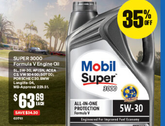 SuperCheap Auto SUPER 3000 Formula V Engine Oil offer