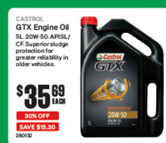 SuperCheap Auto CASTROL GTX Engine Oil offer