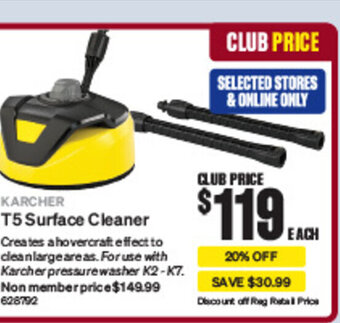 SuperCheap Auto KARCHER T5 Surface Cleaner offer