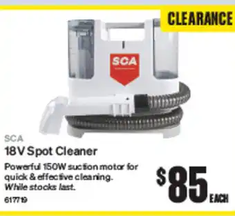SuperCheap Auto 18V Spot Cleaner offer