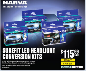 SuperCheap Auto SUREFIT LED HEADLIGHT CONVERSION KITS offer