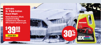 MOTHERS 3L Triple Action Foam Wash
