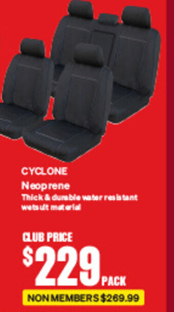 SuperCheap Auto CYCLONE Neoprene offer
