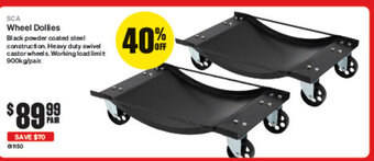 SuperCheap Auto SCA Wheel Dollies offer