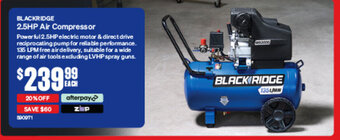 SuperCheap Auto BLACKRIDGE 2.5HP Air Compressor offer