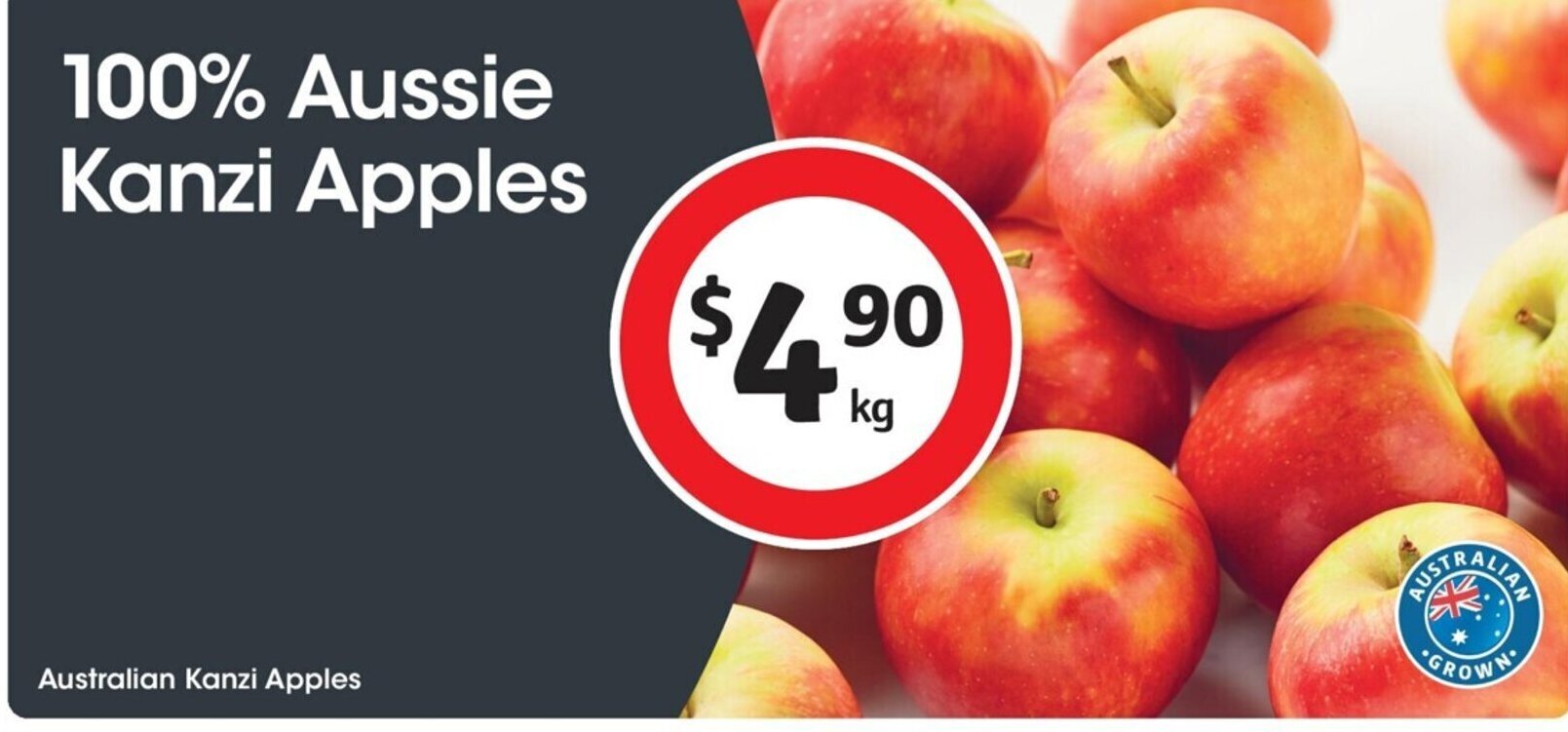 Australian Kanzi Apples offer at Coles