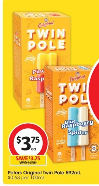 Coles Peters Original Twin Pole 592mL offer