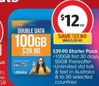 Coles $39.90 Starter Pack offer