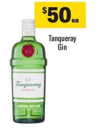 Coles Tanqueray Gin offer