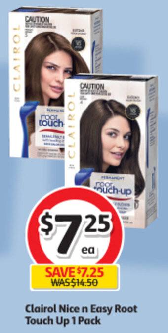 Coles Clairol Nice n Easy Root Touch Up 1 Pack offer
