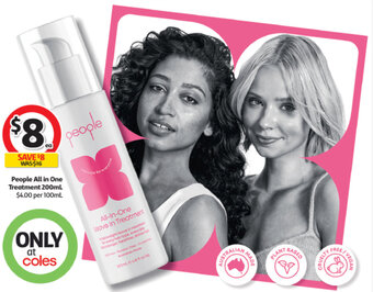 Coles People All in One Treatment 200mL offer