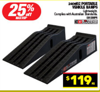 240 KG PORTABLE VEHICLE RAMPS