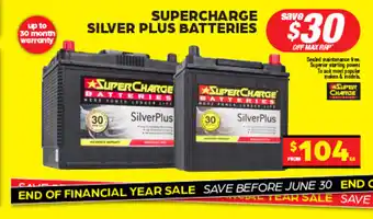Autopro *SUPERCHARGE BATTERIES MORE FONER, LONGER LIFE SilverPlus offer
