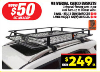 Autopro Universal Cargo Baskets offer