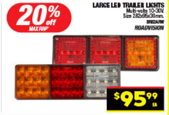 Autopro LARGE LED TRAILER LIGHTS offer