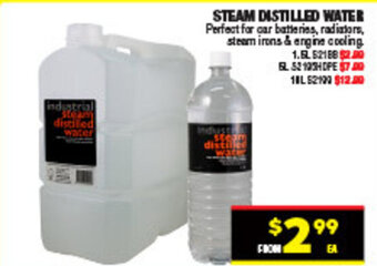 Autopro STEAM DISTILLED WATER offer