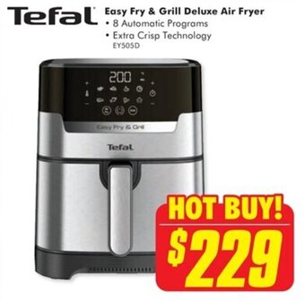 The Good Guys Tefal Easy Fry & Grill Deluxe Air Fryer offer