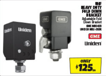 Autobarn WHF HEAVY DUTY FOLD DOWN BRACKET offer