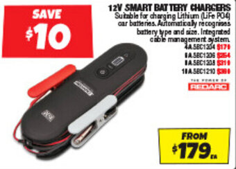 Autobarn 12V SMART BATTERY CHARGERS offer