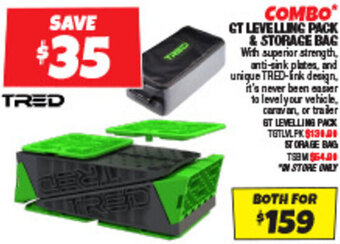 Autobarn GT LEVELLING PACK & STORAGE BAG offer