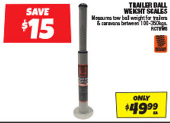 Autobarn TRAILER BALL WEIGHT SCALES offer