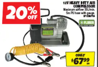 Autobarn 12V HEAVY DUTY AIR COMPRESSOR offer