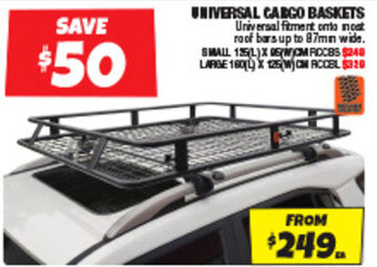 Autobarn UNIVERSAL CARGO BASKETS offer