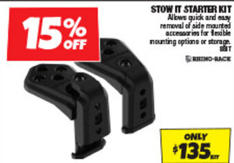 Autobarn STOW IT STARTER KIT offer