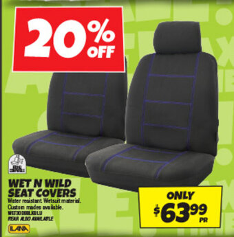 WET N WILD SEAT COVERS