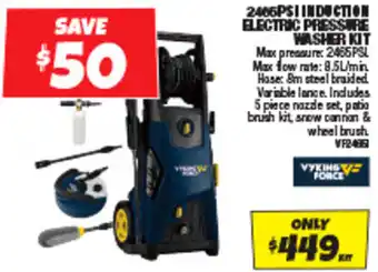 Autobarn 2400 PSI INDUCTION ELECTRIC PRESSURE WASHER KIT offer