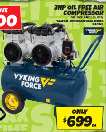 Autobarn 3HP OIL FREE AIR COMPRESSOR offer