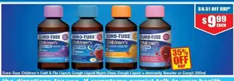 Duro-Tuss Children's Cold & Flu Liquid