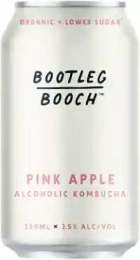 Woolworths Bootleg Booch Kombucha Varieties Cans 4x330ml offer