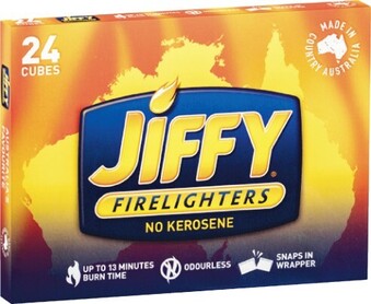 Woolworths Jiffy Firelighters Economy Pk 24 offer
