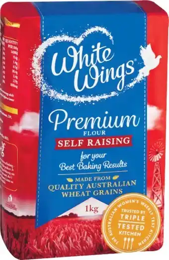 White Wings Self Raising Flour 1 kg