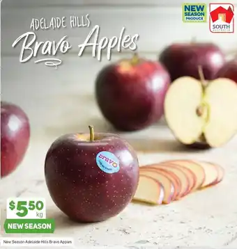 Foodland New Season Adelaide Hills Bravo Apples offer