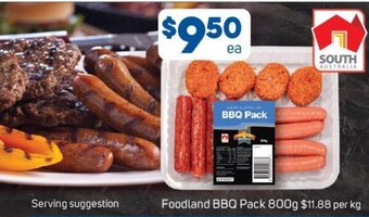 Foodland Foodland BBQ Pack 800g offer