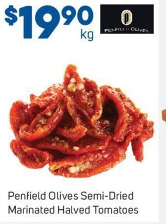 Foodland Penfield Olives Semi-Dried Marinated Halved Tomatoes offer