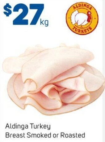 Foodland Aldinga Turkey Breast Smoked or Roasted` offer